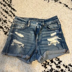 American Eagle Outfitters Women's Blue Denim Shorts